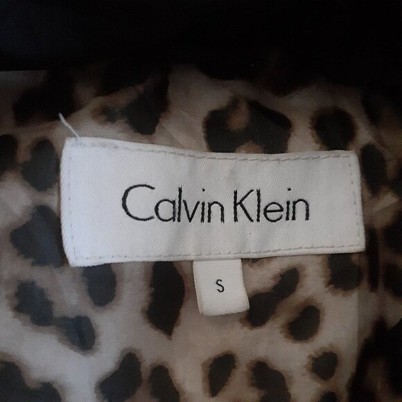 Calvin Klein Women's Black Down Feather Puffer Jacket Small - Picture 4 of 16